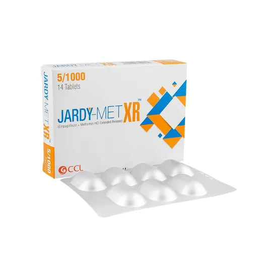JARDY MET TAB XR 5 1000MG