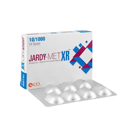 JARDY MET TAB XR 10 1000MG