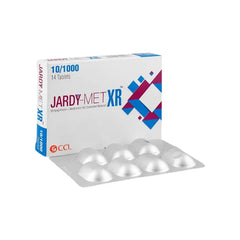 JARDY MET TAB XR 10 1000MG