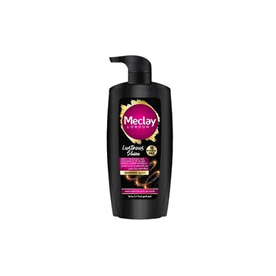 MECLAY LONDON SHAMPOO 660ML PUMP LUSTROMS SHINE (BLACK)