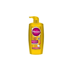MECLAY LONDON SHAMPOO 660ML PUMP SOFT&SILKY (YELLOW)