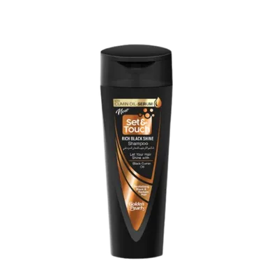 SET&TOUCH SHAMPOO 180ML RICH BLACK SHINE