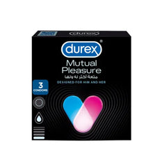 DUREX CONDUM 3 PCS MUTUAL PLEASURE