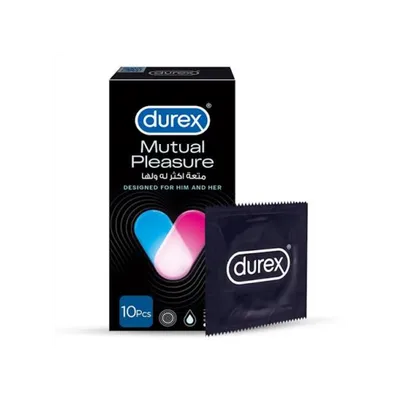 DUREX CONDUM 10 PCS MUTUAL PLEASURE