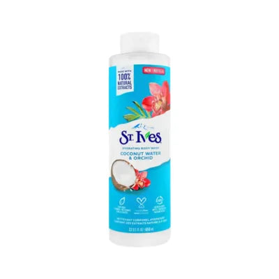 ST IVES BODYWASH 650ML COCONUT WATER&ORCHID