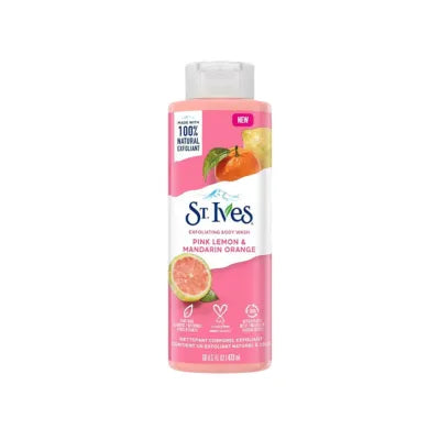 ST IVES BODYWASH 650ML PINK LEMON&MANDARIN ORANGE