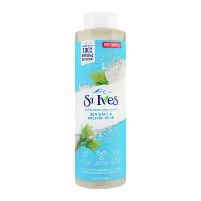 ST IVES BODYWASH 650ML SEA SALT&PACIFIC KELP