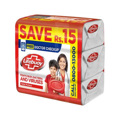 LIFEBUOY SOAP 2PCS BUNDLE PACK 128GM TOTAL