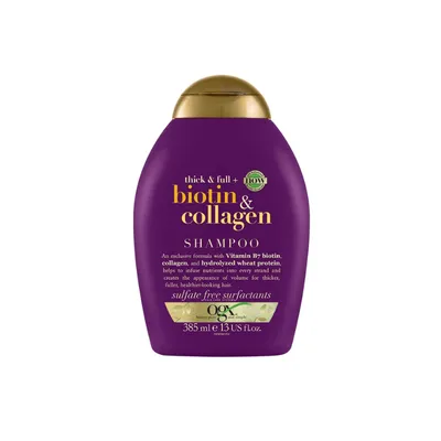 OGX SHAMPOO 385ML BIOTIN&COLLAGEN
