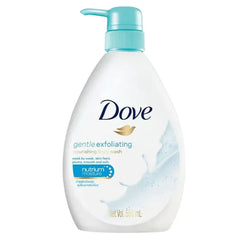 DOVE BODY WASH 550ML GENTLE EXFOLIATING