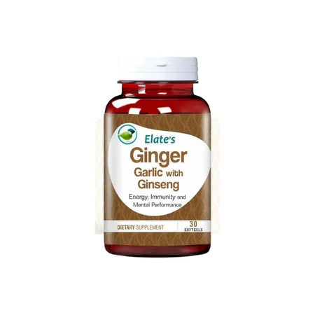 Elates Ginger Garlic with Ginseng