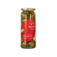 WADI OLIVES GREEN PITTED 340GM