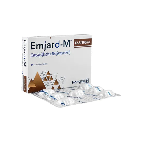 EMJARD TAB M 12.5 500MG 14S
