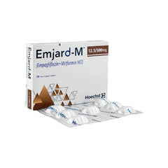 EMJARD TAB M 12.5 500MG 14S