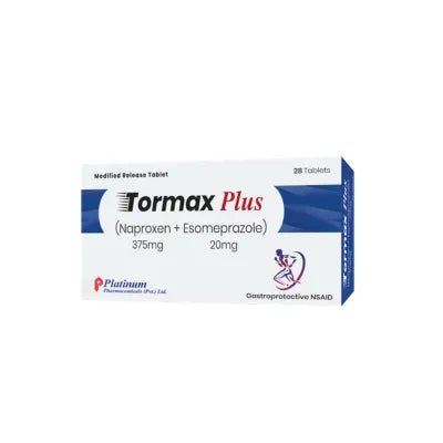 TORMAX TAB PLUS 375 20MG 28S