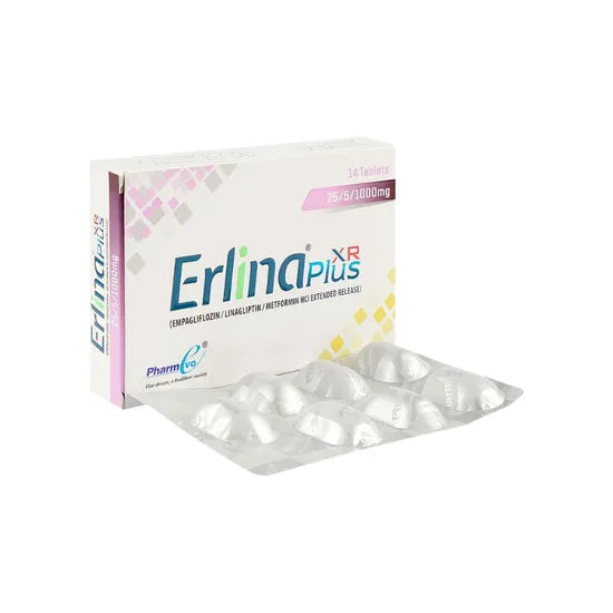 ERLINA TAB PLUS XR 25 5 1000MG