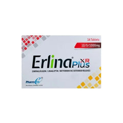 ERLINA TAB PLUS XR 10 5 1000MG