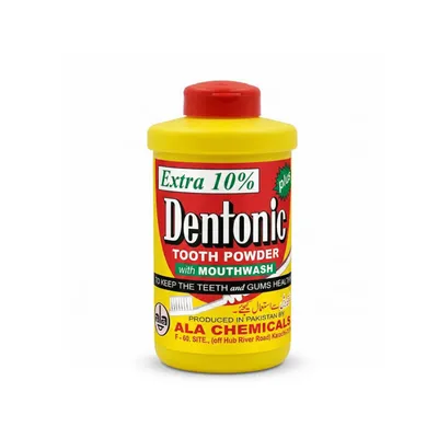 DENTONIC TOOTH POWDER 50GM RED