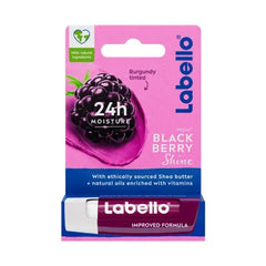 NIVEA LABELLO 4.8G BLACK BERRY SHINE