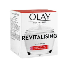 OLAY NIGHT CREAM 50GM SMOOTHENS FINE