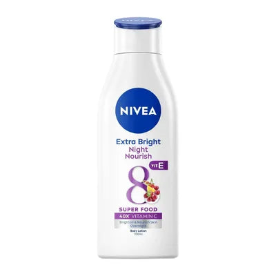 NIVEA LOTION 200ML EXTRA BRIGHT NIGHT NOURISH
