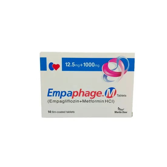 EMPAPHAGE TAB MXR 12.5 1000MG