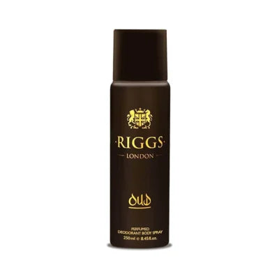 RIGGS LONDON PERFUMED DEODORANT SPRAY FOR MEN OUD 250ML