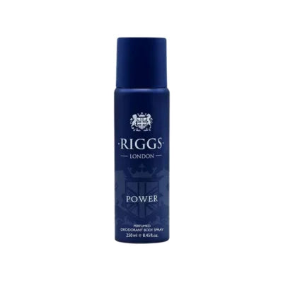 RIGGS LONDON PERFUMED DEODORANT SPRAY FOR MEN POWER 250ML