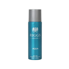 RIGGS LONDON PERFUMED DEODORANT SPRAY FOR MEN AQUA 250ML
