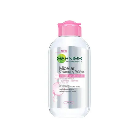 GARNIER MICELLAR CLEANSING WATER 125ML PINK ALL IN 1