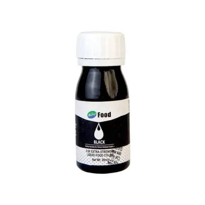 BAKEA FOOD COLOR LIQUID 25ML BLACK
