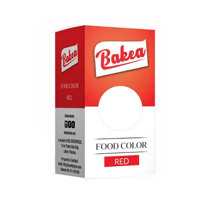 BAKEA FOOD COLOR 10GM RED