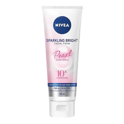 NIVEA WOMEN FACE WASH 100GM 5IN1 PEARL BRIGHT