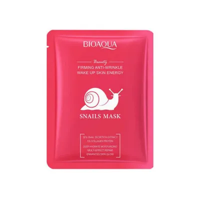 BIOAOUA FACIAL MASK 25ML SNAILS
