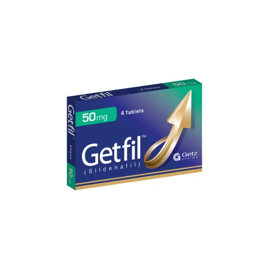 GETFIL TAB 50MG 4S