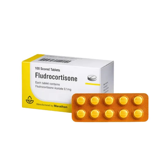 FLUDROCORTISONE 0.1MG TABLET