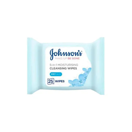 JOHNSONS FACIAL WIPES 25PCS MOISTURISING