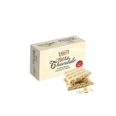KITCY COOKING CHOCOLATE WHITE 500GM