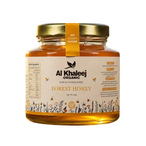 ALKHALEEJ ORGANIC FOREST HONEY 250GM