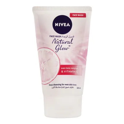 NIVEA FACE WASH 100ML NATURAL GLOW
