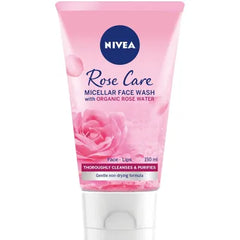 NIVEA FACE WASH 150ML ROSE CARE