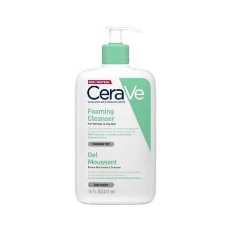 CERAVE FOAMING CLEANSER 473ML GEL MOUSSANT
