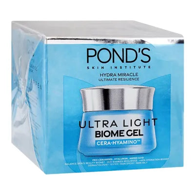 PONDS ULTRA LIGHT BIOME GEL 50GM HYDRA MIRACLE
