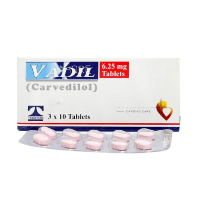 VADIL TAB 6.25MG