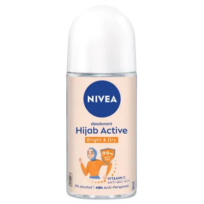NIVEA WOMEN ROLL ON 50ML HIJAB ACTIVE
