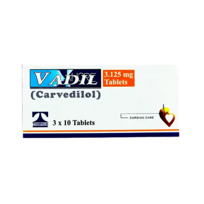 VADIL TAB 3.125MG