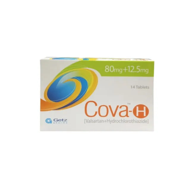 COVA H TAB 80+12.5MG 28S