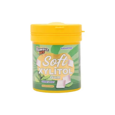 SOFT XYLITOL BUBBLE GUM 82GM GREEN GRAPE