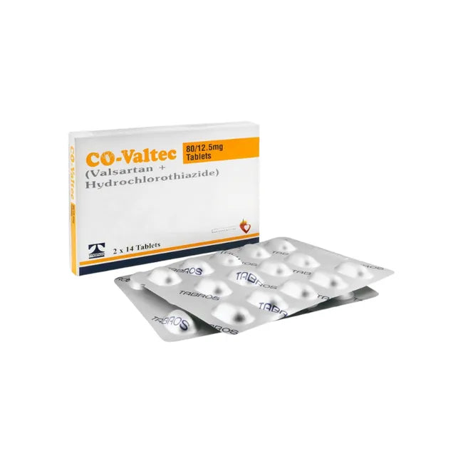 COVALTEC TAB 80/12.5MG