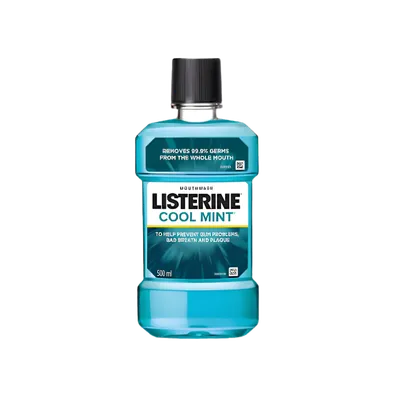 LISTERINE MOUTH WASH 500ML COOL MINT